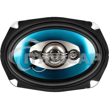 Колонки автомобильные Ural Бирюза АС-Б6947, 200Вт, 93дБ, 4Ом, 15x23см, (6x9дюйм), 2шт, коаксиальные, четырехполосные