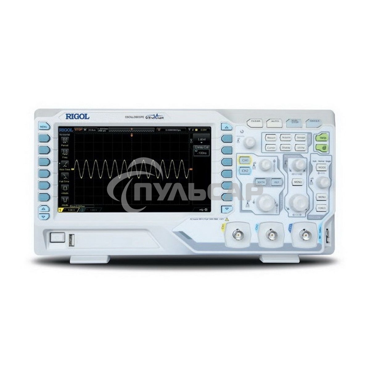 Осциллограф Rigol 200 MHz, 1 GSa/s, 24 Mpts, 2 Ch + 1 EXT