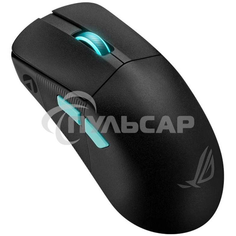 Мышь беспроводная/проводная ASUS ROG Harpe Ace Aim Lab Edition черный, 36000 dpi, радиоканал, Bluetooth, USB, кнопки - 5