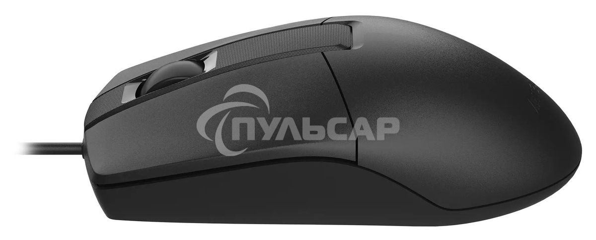 Мышь проводная A4Tech OP-330 черный, 1200 dpi, USB, кнопки - 3