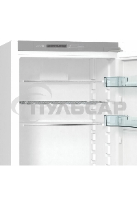 Встраиваемый холодильник Gorenje NRKI418FA0 белый, двухкамерный, 180/68 л., морозилка снизу, No Frost