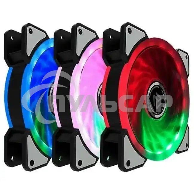 Вентилятор для корпуса Alseye CRLS-300DS черный, 120 мм, 1800 об/мин, 18.5 дБ, 4 pin