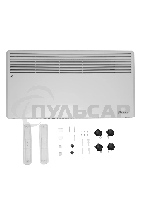 Конвектор электрический MTX CH-2000, белый, 2000 Вт, 25 м2, термостат