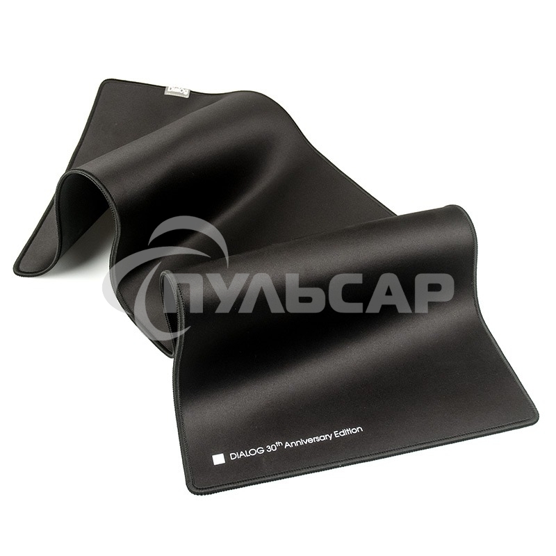 Игровая поверхность для клавиатуры и мыши Dialog PM-H50, черная, размер 700х300х3мм