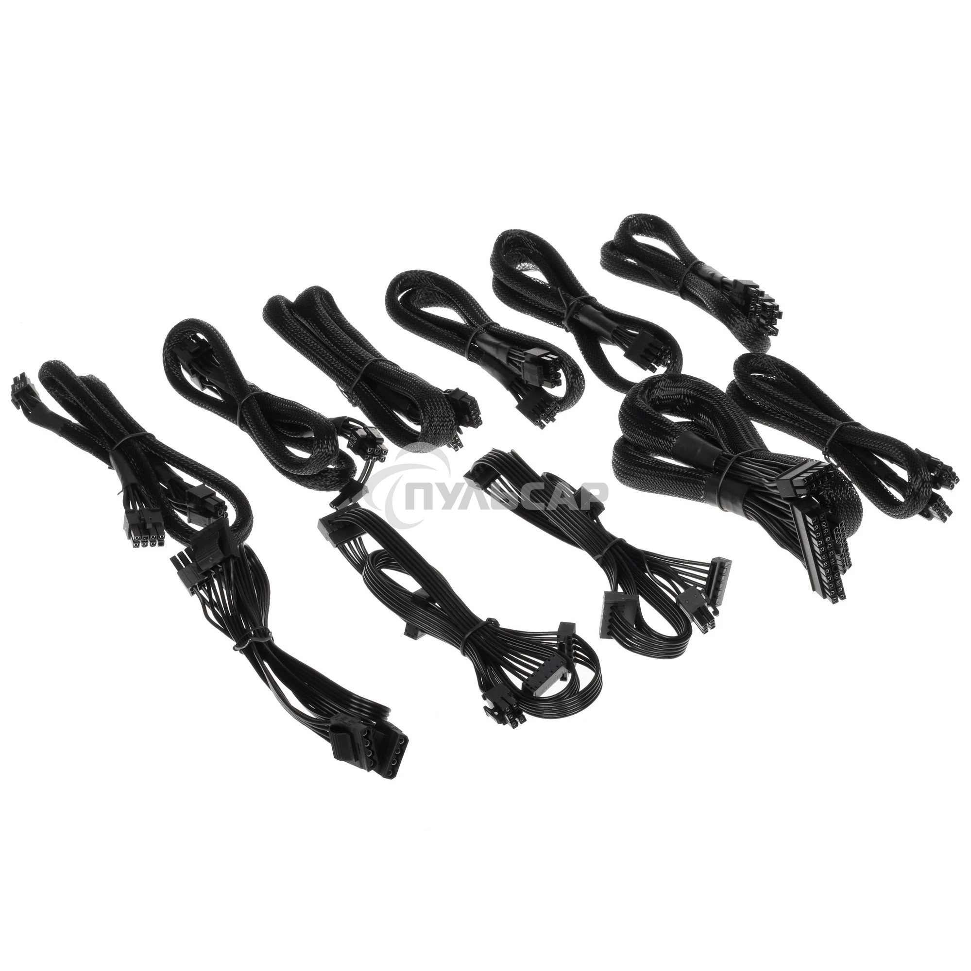 Блок питания ADATA XPG Core Reactor II COREREACTORII750GOLD RTL (COREREACTORII750G-BKCEU), 750Вт, 80 PLUS Gold, 120мм, модульный, черный