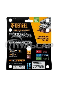 Пильный диск по алюминию Denzel ф165 х 20 мм, 60 зубьев 733747