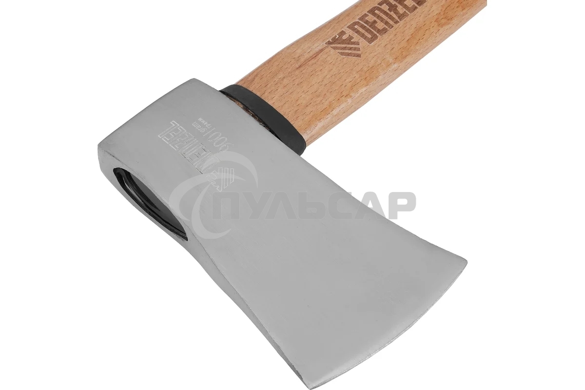 Топор кованый Denzel 900 г, американский тип, буковая рукоятка, 430мм, EFP