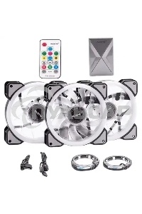 Вентилятор для корпуса Alseye CRLS-300DS черный, 120 мм, 1800 об/мин, 18.5 дБ, 4 pin