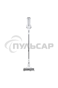 Пылесос вертикальный/ручной Polaris PVCS-5000 белый, питание от аккумулятора, 100 Вт, уборка сухая, пылесборник 0.5 л, время работы от АКБ max 40 мин