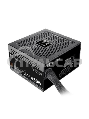 Блок питания Thermaltake Smart BM3 (PS-SPD-0650MNFABE-3), 650Вт, 80 PLUS Bronze, 120мм, модульный, черный