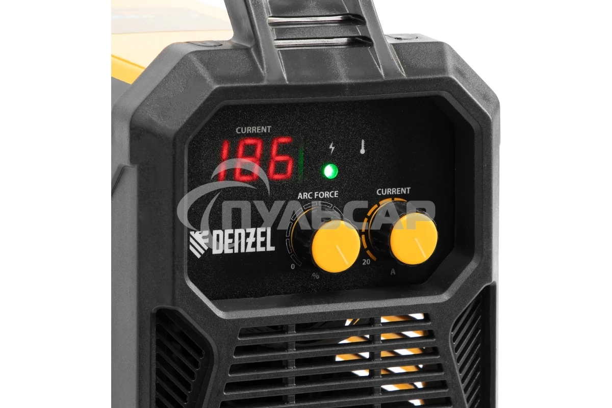 Аппарат инвертор. дуговой сварки DM-180 Standart, 180 А, ПВ 60% Denzel