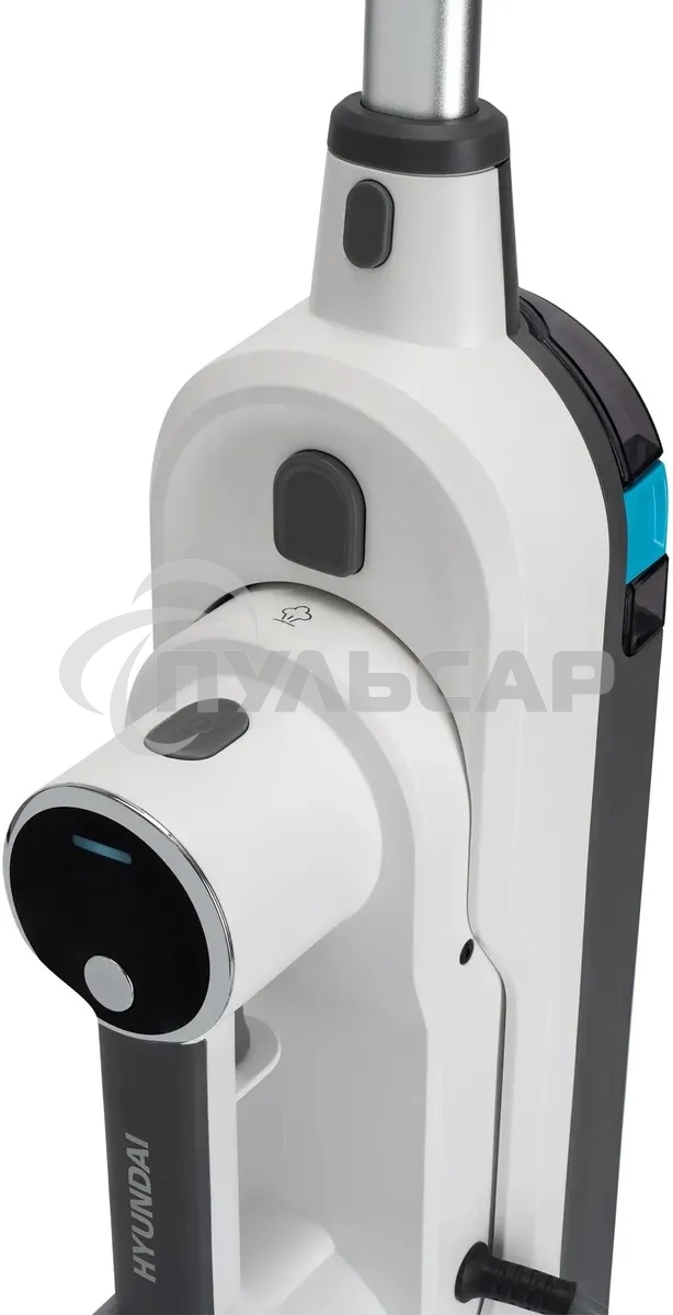 Швабра паровая Hyundai HYV-SM710 1500Вт белый/серый