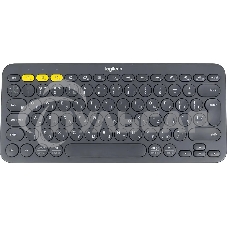 Клавиатура беспроводная Logitech K380, Bluetooth, темно-серый