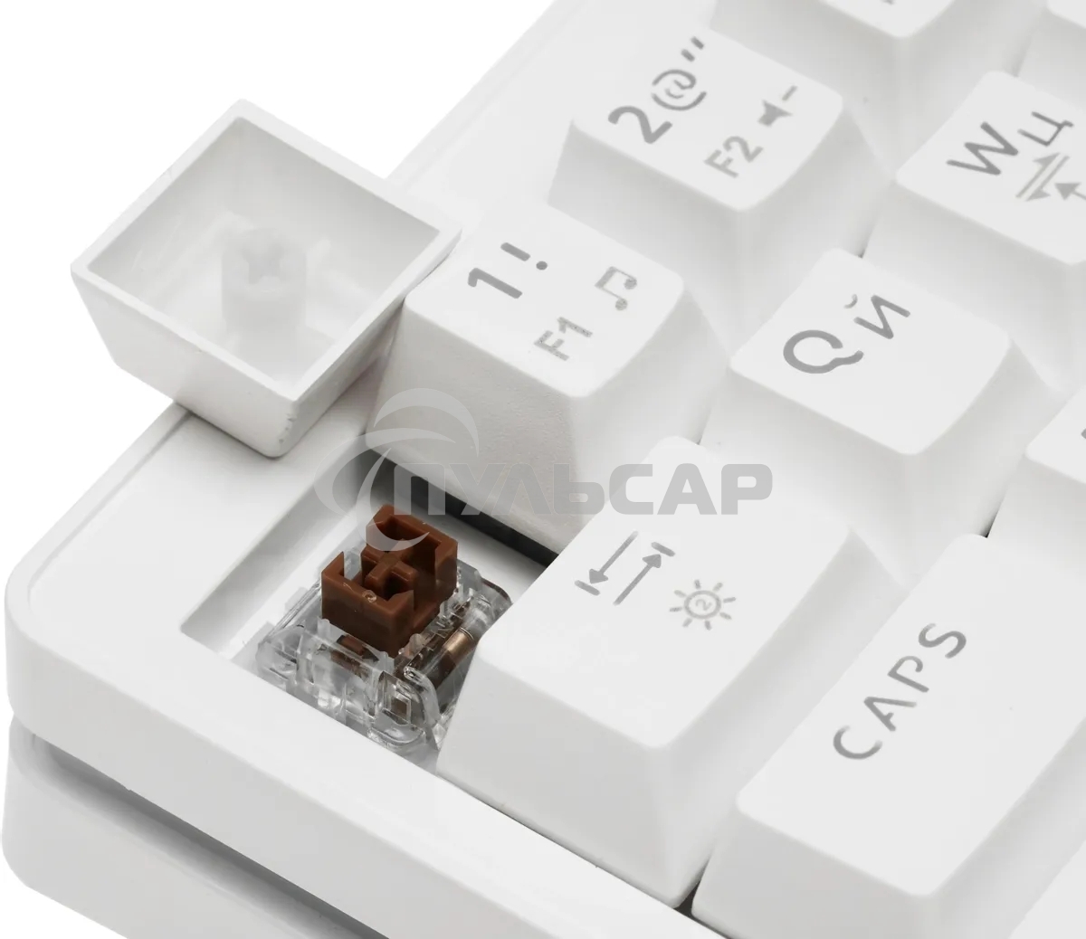 Клавиатура проводная Defender Deimos GK-303, USB, белый