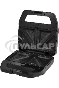 Вафельница Vitek VT-2626 850Вт черный/серебристый