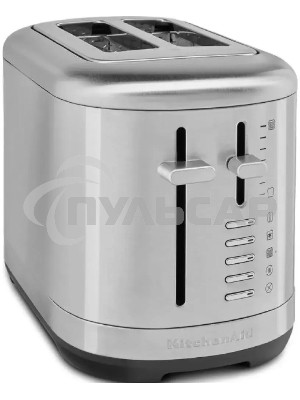 Тостер KitchenAid 5KMT2109ESX нержавеющая сталь, на 2 тоста