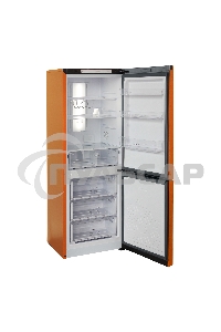 Холодильник Бирюса Б-T920NF оранжевый двухкамерный 210/100 л морозилка снизу, No Frost