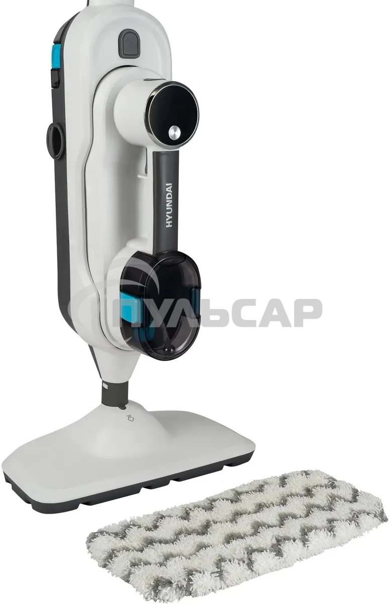 Швабра паровая Hyundai HYV-SM710 1500Вт белый/серый