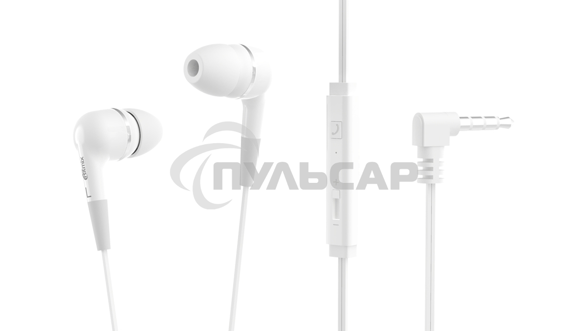 Наушники RITMIX RH-112M белый