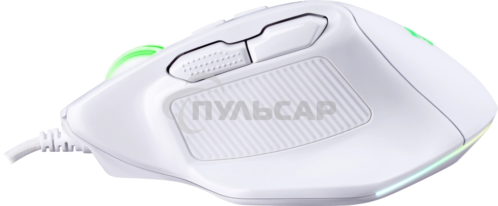 Мышь проводная REDRAGON Bullseye белый, 12400 dpi, USB, кнопки - 8