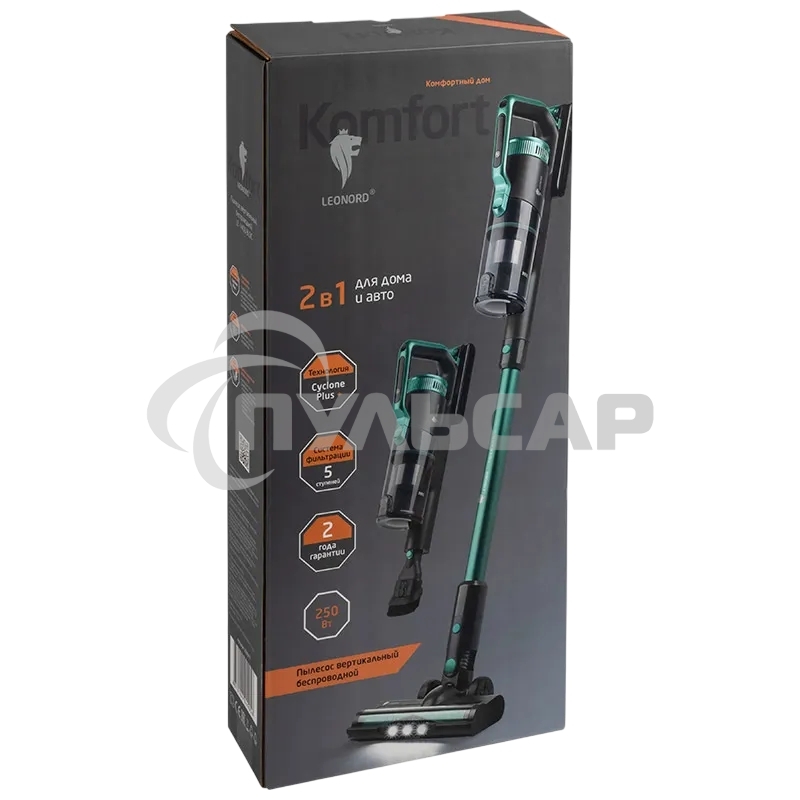 Пылесос вертикальный LEONORD LE-1406 BLDC