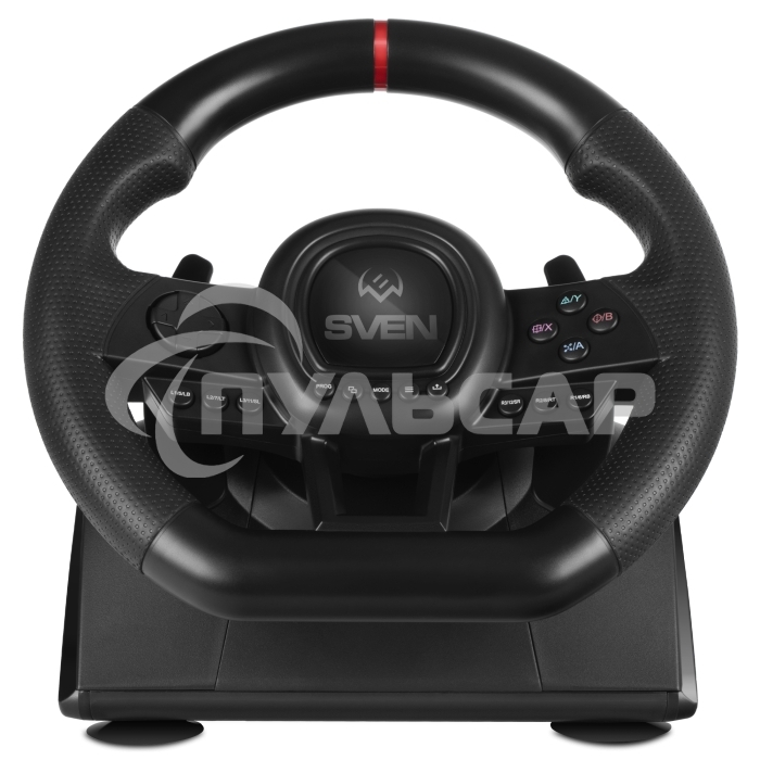 Руль SVEN GC-W650 (педали, вибро, D-pad, 21 кл, PS4/PS3/XB1/XB360/NS/PC/X-D-Input)