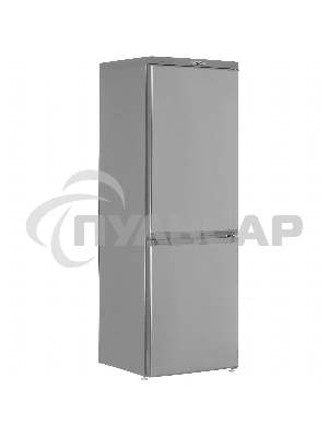 Холодильник DON R-290 NG нерж сталь двухкамерный 209/101л морозилка снизу