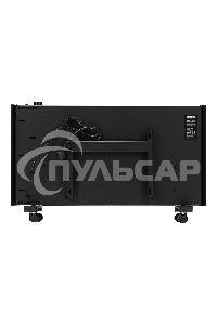 Конвектор Denzel XCE-2000B черный, 2000 Вт, 25 м2, термостат