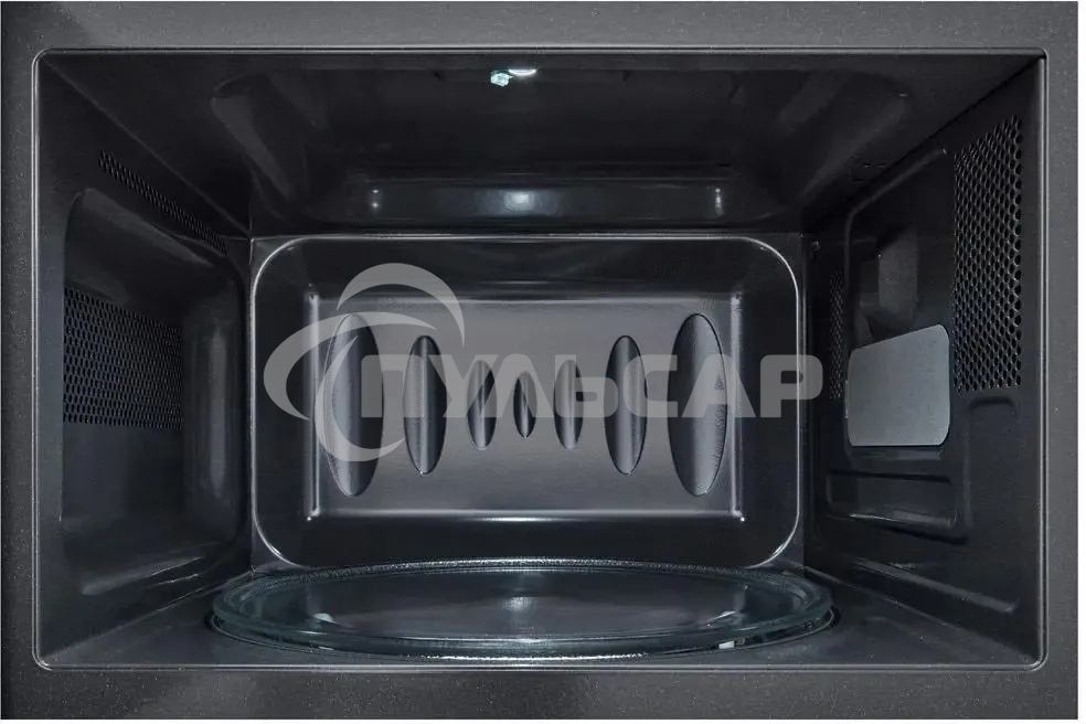 Микроволновая печь LG MH6032GAS черный, 20 л, 700 Вт, переключатели - сенсор