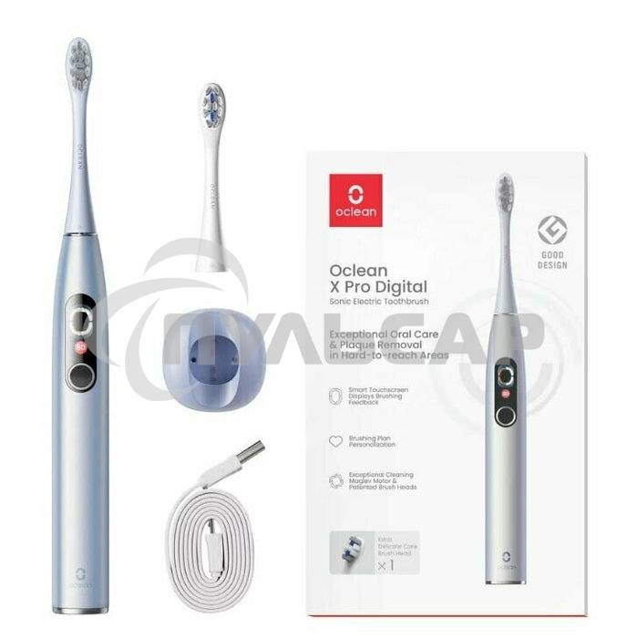 Зубная щетка электрическая Oclean X Pro Digital Y2076 серебристый
