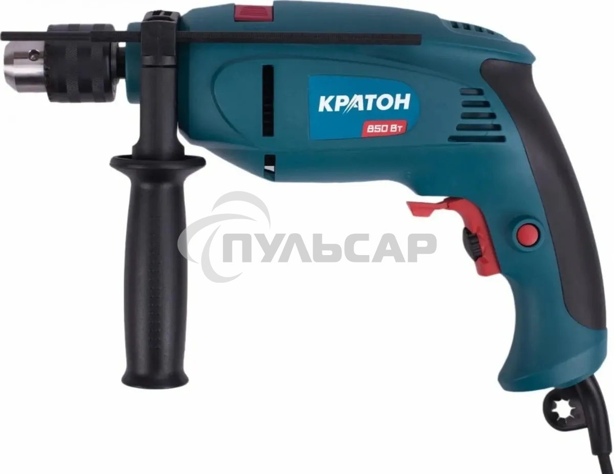 Дрель ударная Кратон PD-850 850Вт ключевой реверс (3 02 01 010)