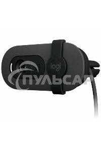 Веб-камера Logitech Brio 105 графитовый 2Mpix (1920x1080) USB2.0 с микрофоном для ноутбука (960-001590)