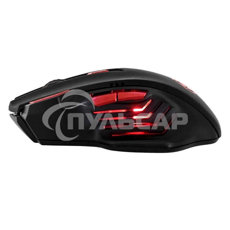 Мышь беспроводная Dialog Gan-Kata MRGK-14UR черный, 1600 dpi, радиоканал, USB, кнопки - 6