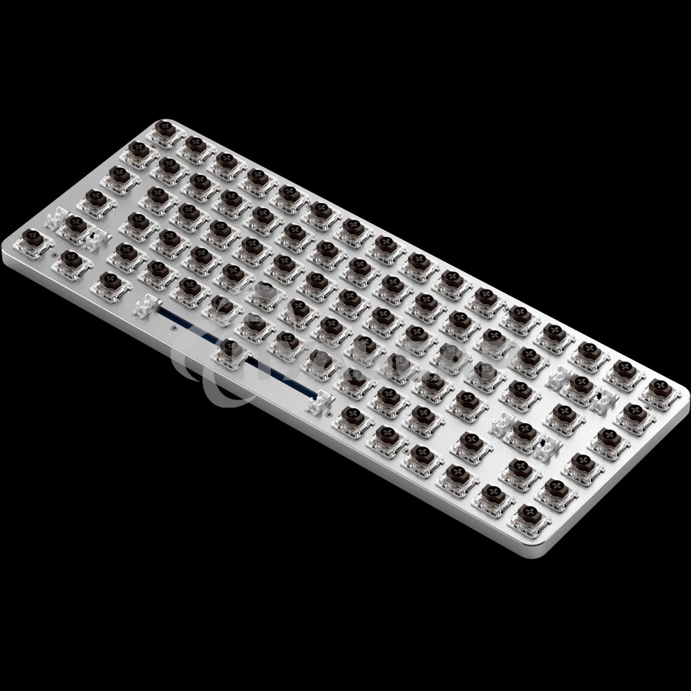 Клавиатура беспроводная механическая Satechi SM1 Slim Mechanical Backlit Bluetooth Keyboard, серый/черный ST-KSM1DK-RU