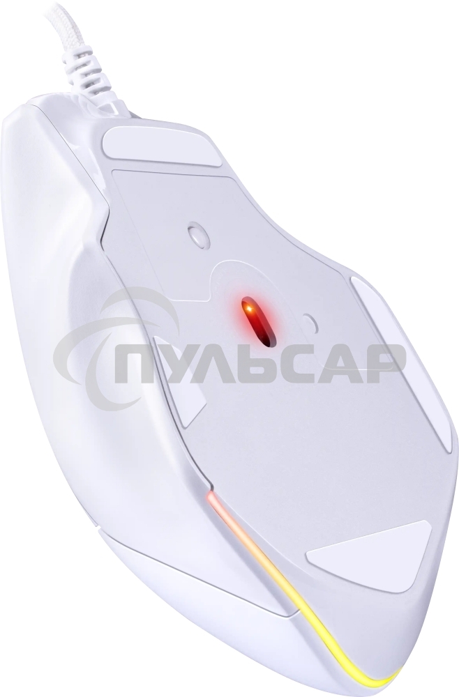 Мышь проводная REDRAGON Bullseye белый, 12400 dpi, USB, кнопки - 8