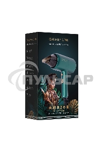 Фен для волос Galaxy Line GL 4359, изумрудный, 2100 Вт, 2 скорости потока воздуха, функция 