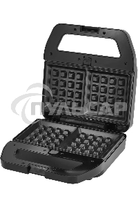 Вафельница Vitek VT-2626 850Вт черный/серебристый