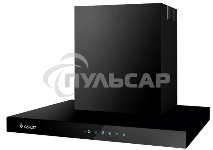 Вытяжка встраиваемая Gefest BO 3606 C23 черный, 60 см, 1000 куб. м/ч, 78 дБ