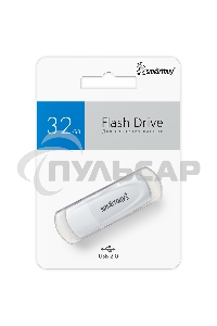 Флешка USB Smartbuy R/W Scout белый (SB032 Gb2SCW), 32 Gb,
