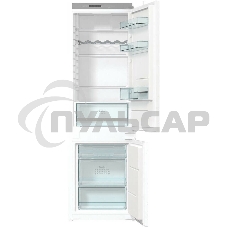 Встраиваемый холодильник Gorenje NRKI418FA0 белый, двухкамерный, 180/68 л., морозилка снизу, No Frost