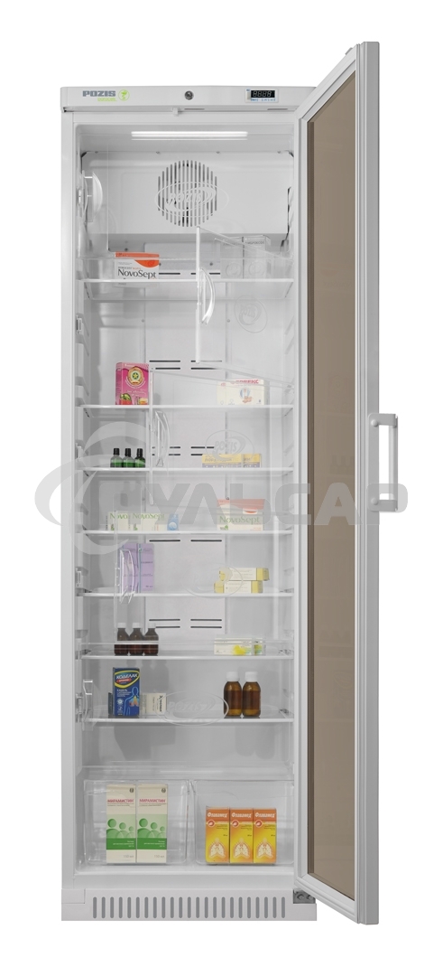 Холодильник фармацевтический Pozis ХФ-400-5 тонированное стекло однокамерный 400 л