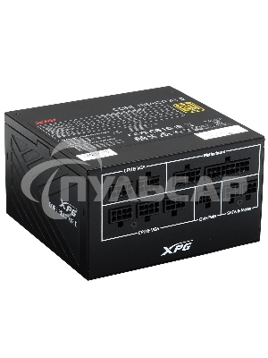 Блок питания ADATA XPG Core Reactor II COREREACTORII750GOLD RTL (COREREACTORII750G-BKCEU), 750Вт, 80 PLUS Gold, 120мм, модульный, черный
