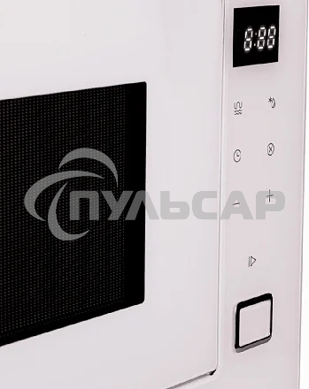 Микроволновая печь встраиваемая Maunfeld MBMO925SGW11 белый, 25 л, 900 Вт, переключатели - сенсор