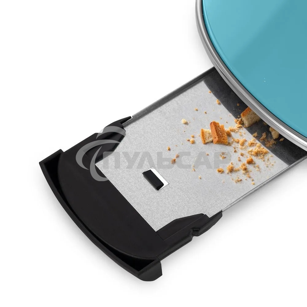 Тостер Kitfort КТ-6455 815Вт голубой/серебристый