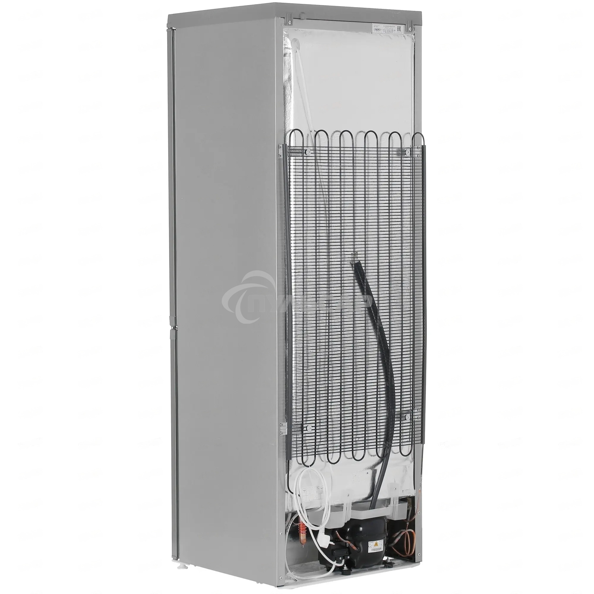 Холодильник DON R-290 NG нерж сталь двухкамерный 209/101л морозилка снизу