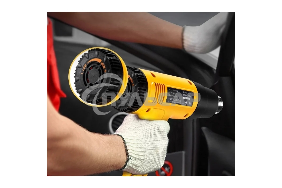 Фен технический Deli DL391202 (2000Вт, рабочая температура 100...650 град.)