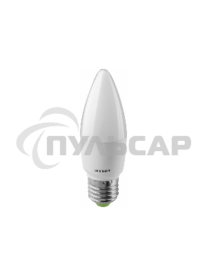 Лампа светодиодная ОНЛАЙТ 61961 OLL-C37-10-230-6.5K-E27-FR