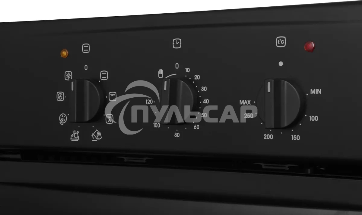 Духовой шкаф электрический Gefest 602-01 А черный, встраиваемый