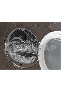 Сушильная машина Weissgauff WD 599 DC Inverter Heat Pump серебристый, 9 кг, сушка - тепловой насос, программ - 14, 59.5 x 84.5 x 64 см