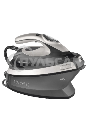 Утюг Eurostek EEI-3000 с паровой станцией, 2800 Вт, черный